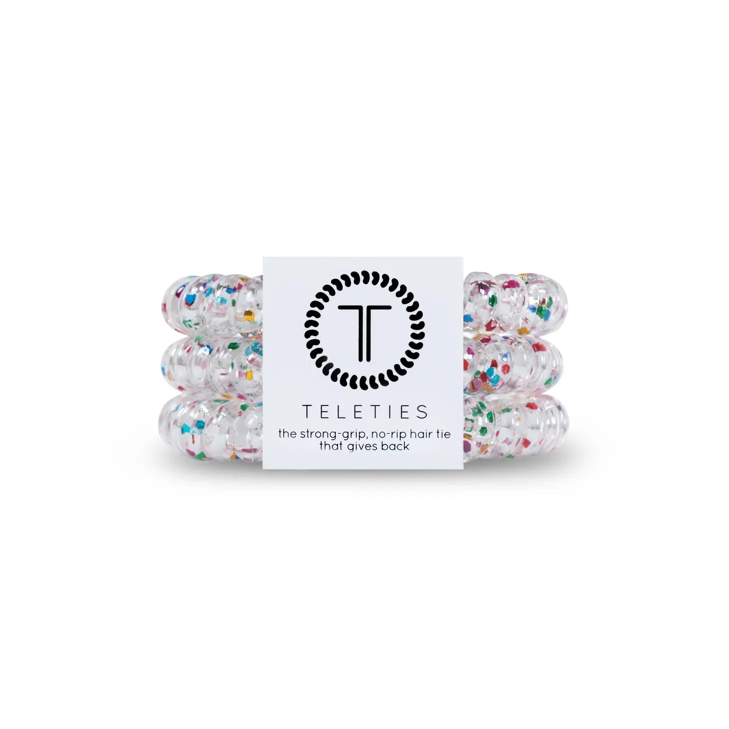 TELETIES Small Hair Ties 3-Pack -