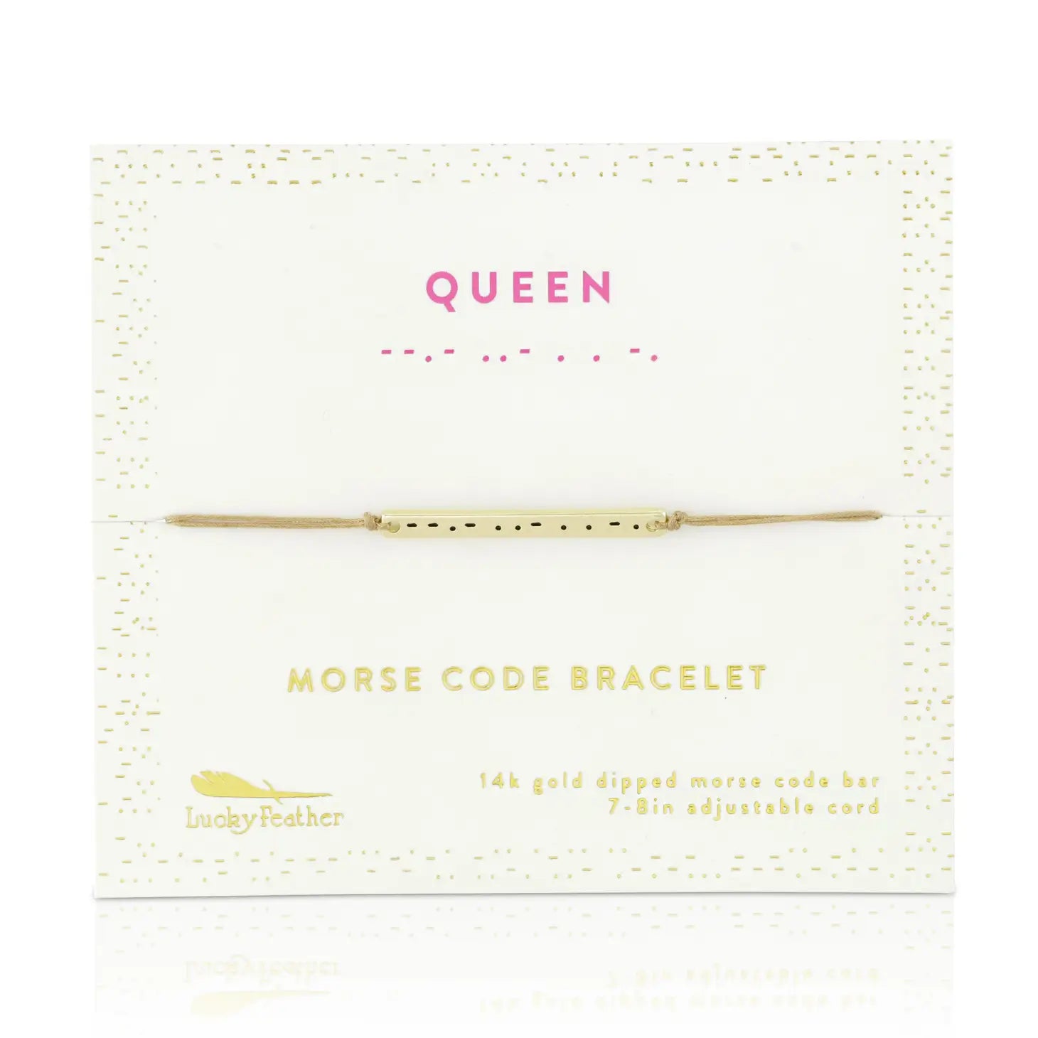 Morse Code Bracelet -