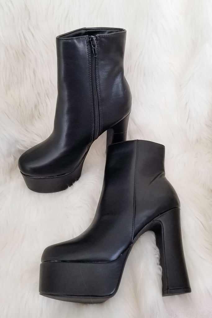 Your Obsession Bootie- Black
