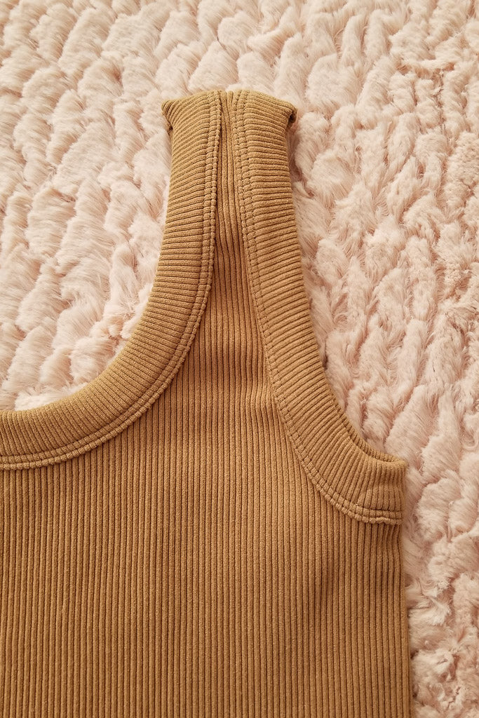 Giving Back Cropped Tank - OS