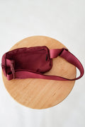 So Much Fun Waterproof Belt Bag- Wine