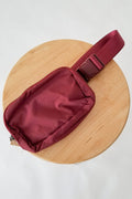 So Much Fun Waterproof Belt Bag- Wine