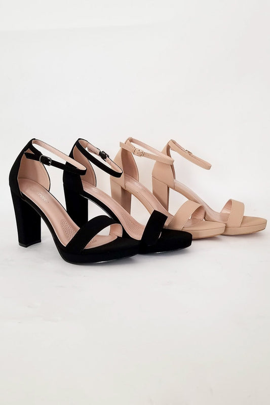 Close Friends Heels- Black