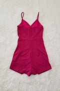 Wherever You Go Romper - Berry