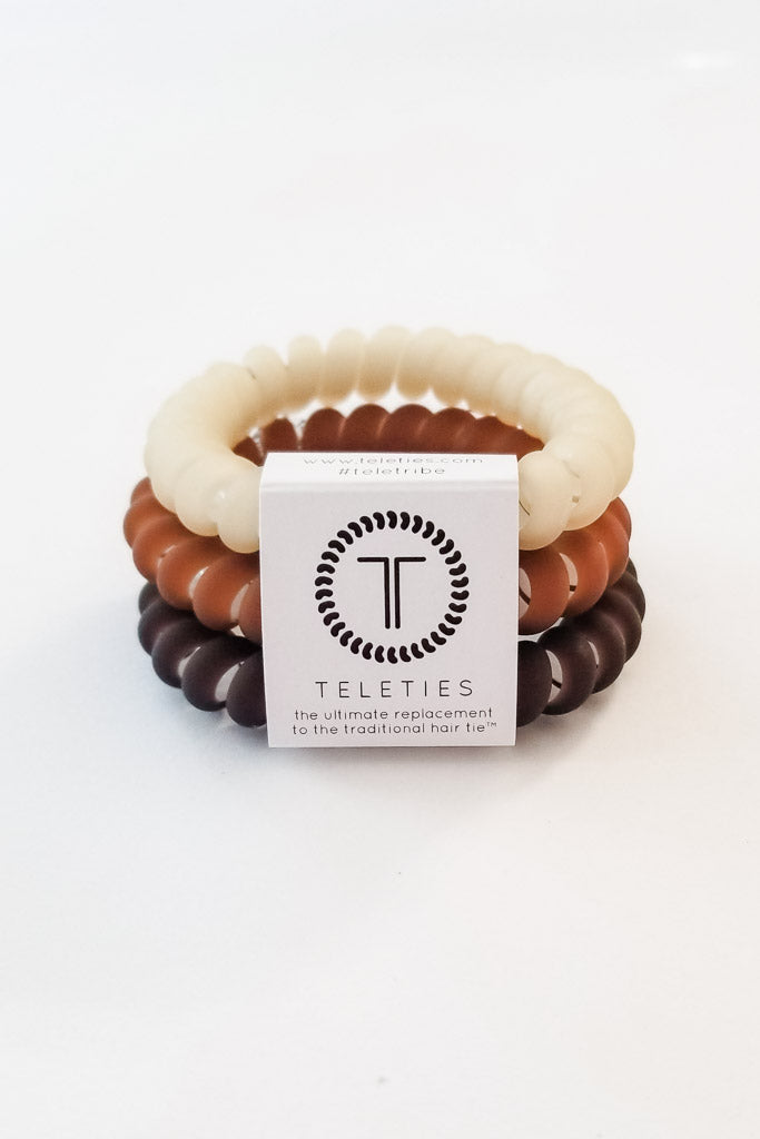 TELETIES Large Hair Ties 3-Pack -