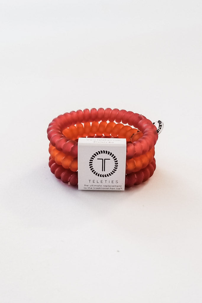 TELETIES Small Hair Ties 3-Pack -