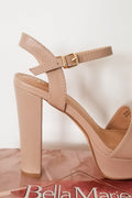 Pure Bliss Heels- Nude