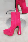 Take It All Back Bootie- Pink