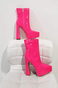 Take It All Back Bootie- Pink