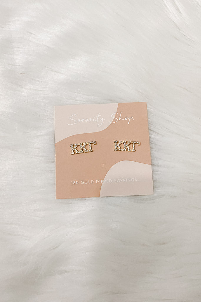 Sorority Stud Earring -
