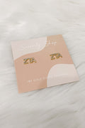 Sorority Stud Earring -
