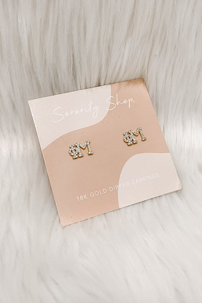 Sorority Stud Earring -
