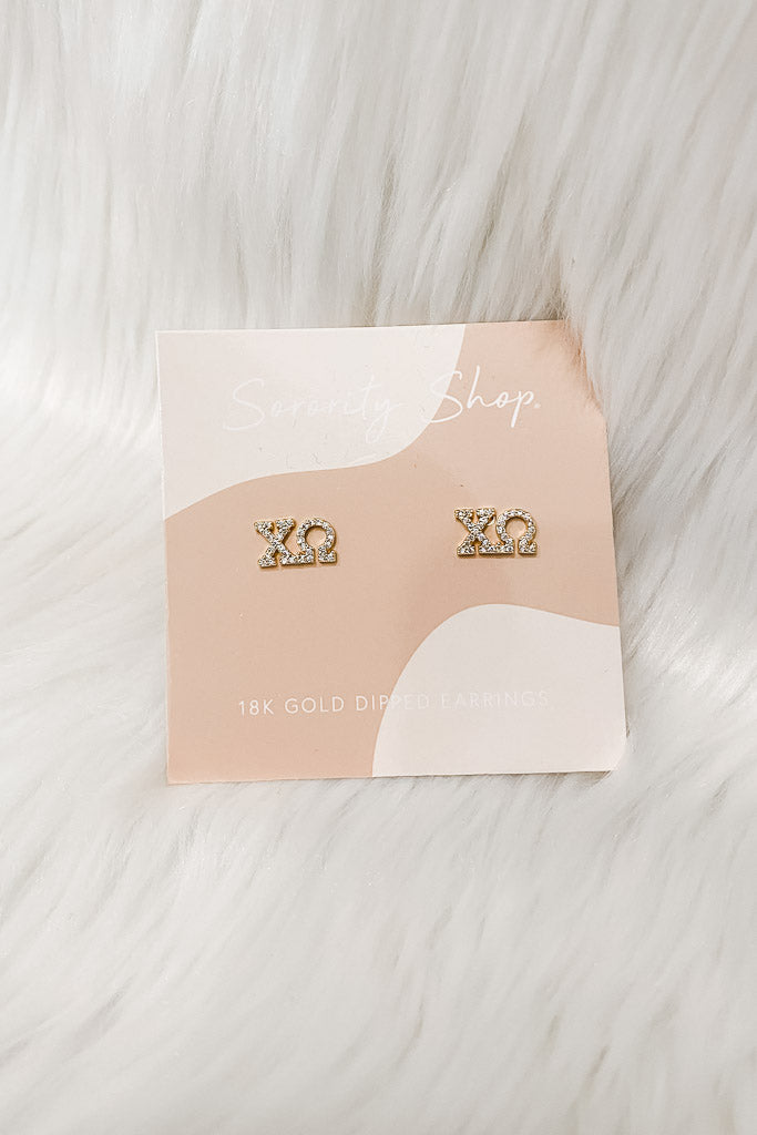 Sorority Stud Earring -