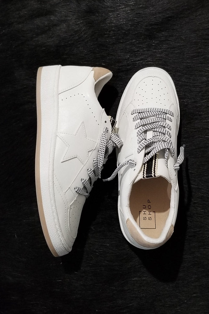Paz Sneaker - Sand Suede