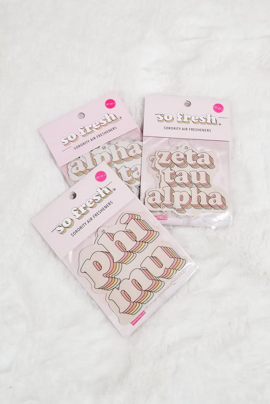Sorority Retro Air Freshener in Bubblegum Scent -