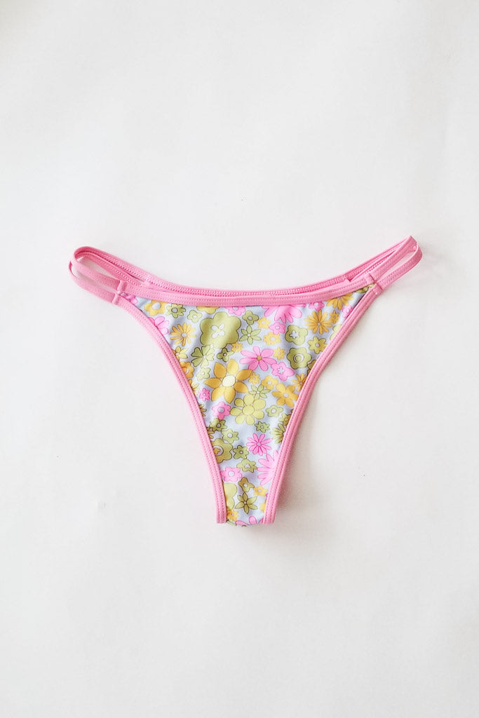 Summer of Love Bikini Bottoms- Pink