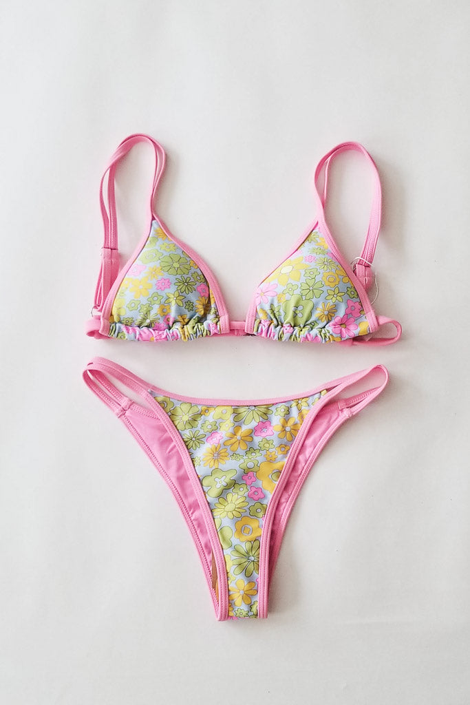 Summer of Love Bikini Bottoms- Pink