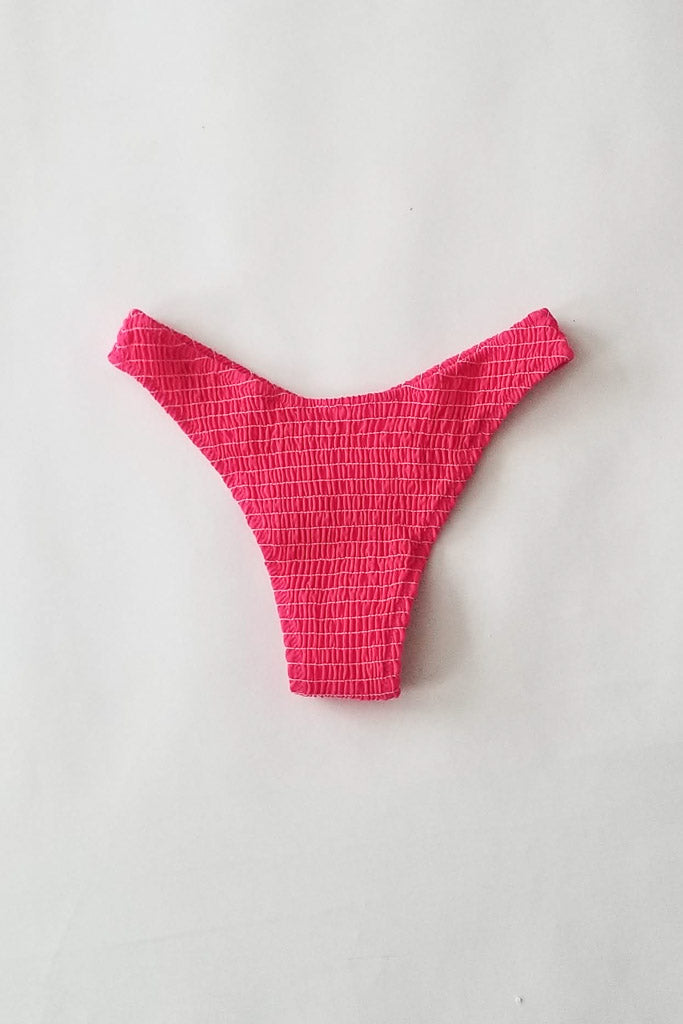 Spring Stories Bikini Bottom- Hot Pink