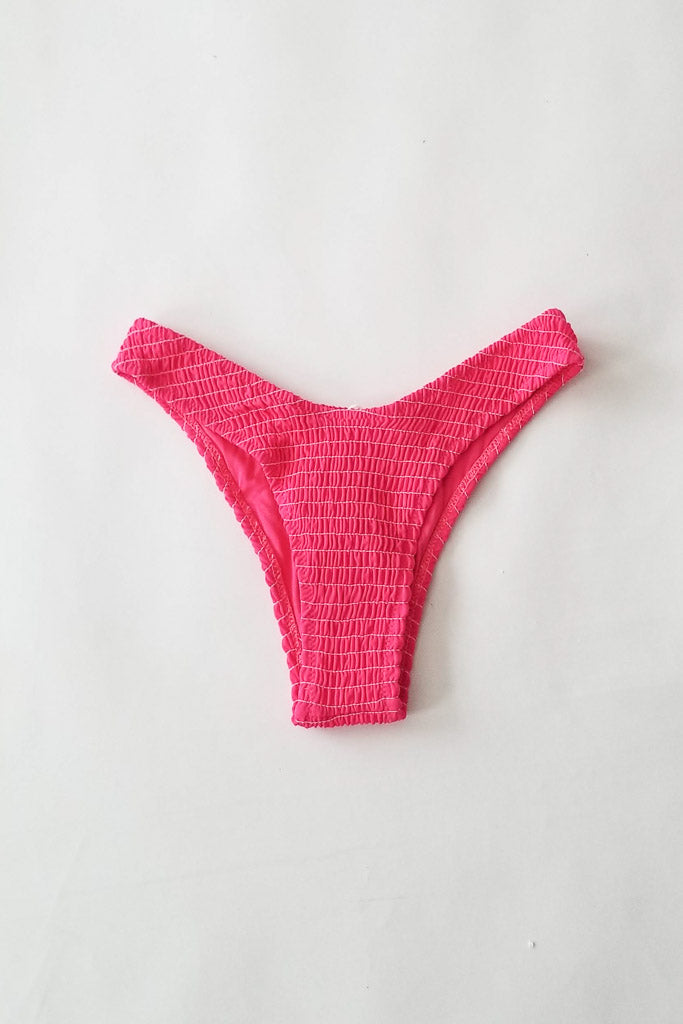 Spring Stories Bikini Bottom- Hot Pink