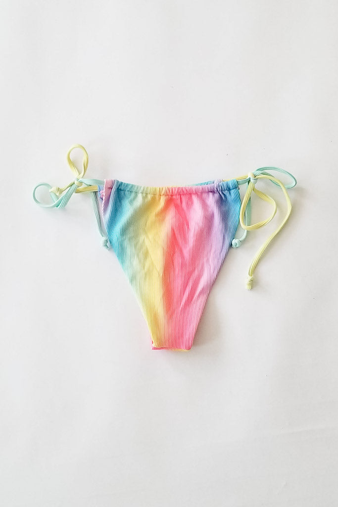 Not Today Bikini Bottom- Rainbow