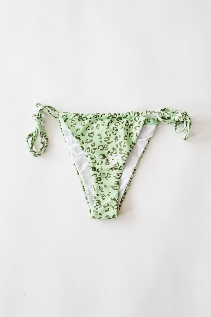 Tropical Breeze Bikini Bottoms- Green