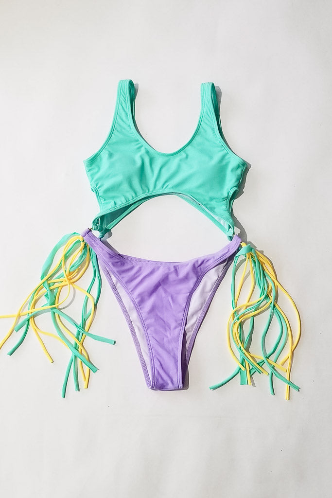 The Most Desire One Piece Swimsuit- Mint