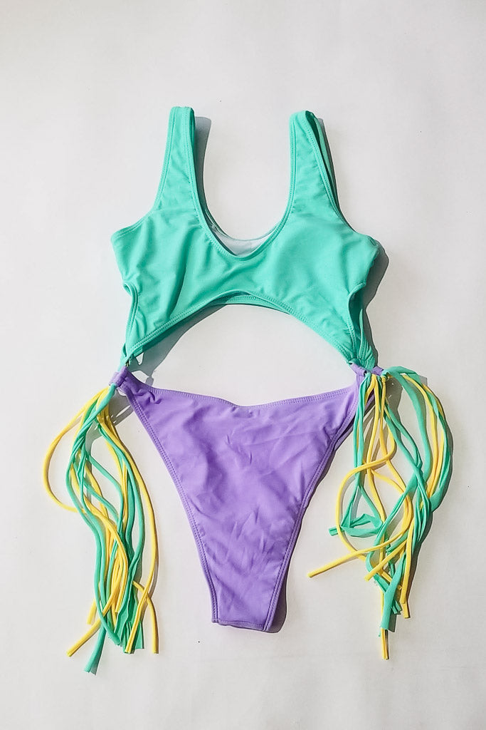 The Most Desire One Piece Swimsuit- Mint