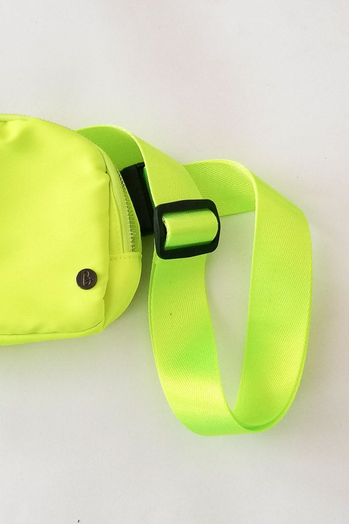 I&#039;m Jumpin&#039; Belt Bag- Neon Green