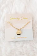 Sorority Paper Clip Necklace-