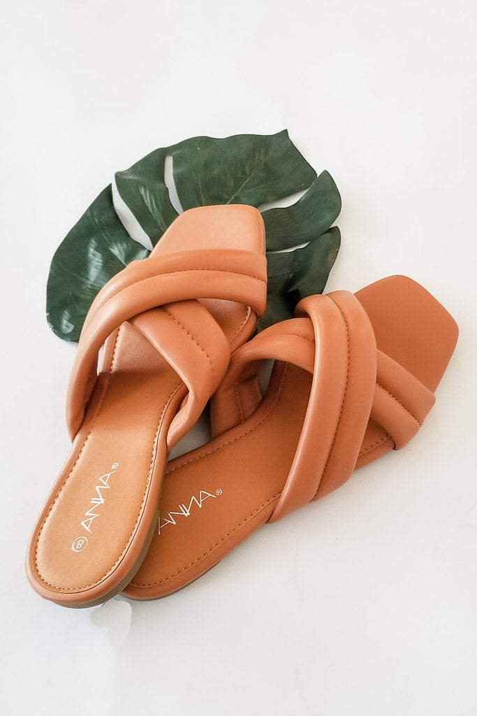 Never Better Sandals- Tan