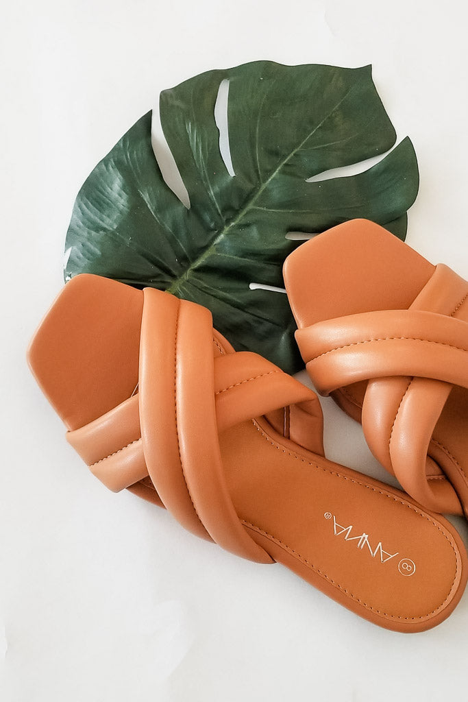 Never Better Sandals- Tan