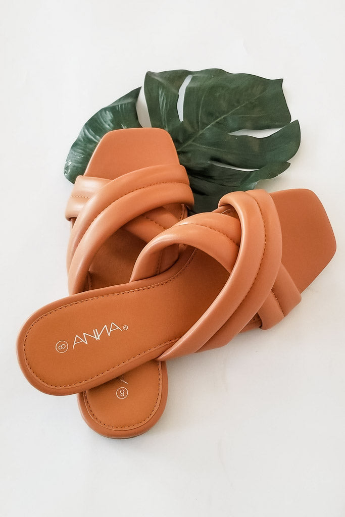 Never Better Sandals- Tan