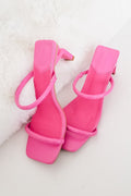 Mind Over Matter Heels- Pink