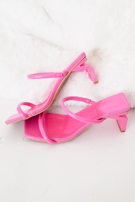 Mind Over Matter Heels- Pink