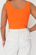 Break The Bank Cropped Tank- OS