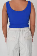 Break The Bank Cropped Tank- OS