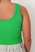 Break The Bank Cropped Tank- OS