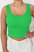 Break The Bank Cropped Tank- OS