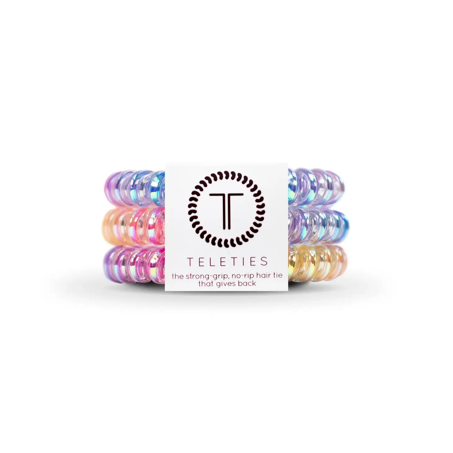 TELETIES Small Hair Ties 3-Pack -