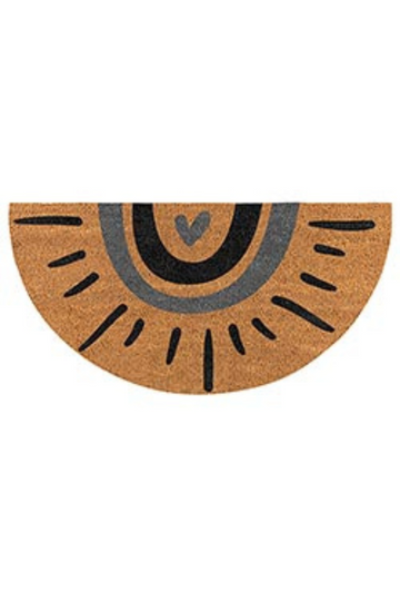 Semi Circle Door Mat- Sun