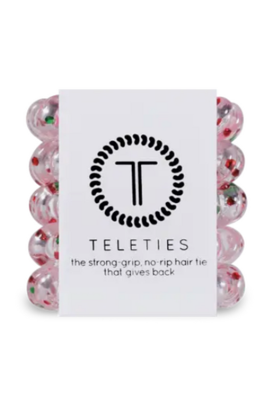 TELETIES Tiny Hair Ties 5-Pack -