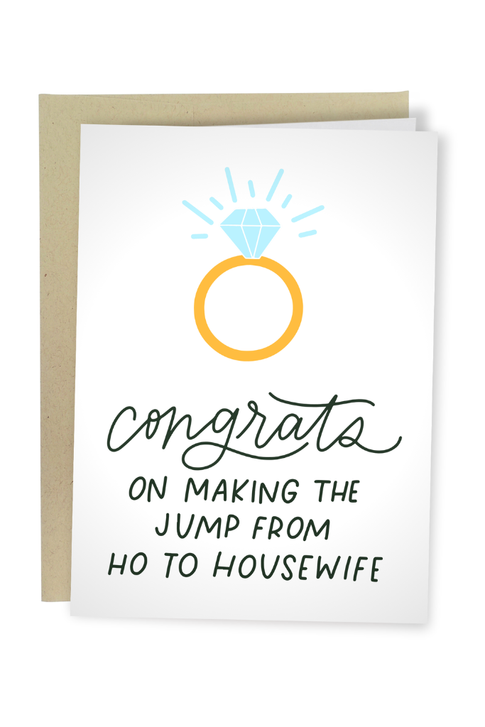 Ho To Housewife Card