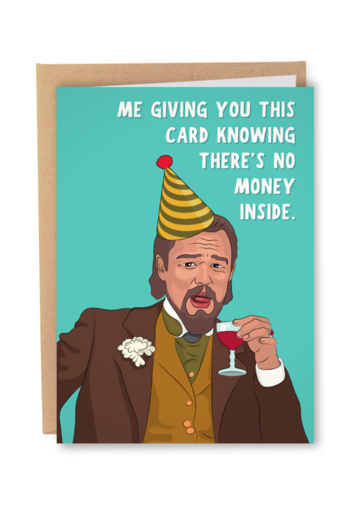 Leonardo Dicaprio Card